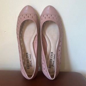 Chelsea Crew Black Label leather flats